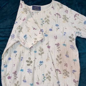 Vintage floral top